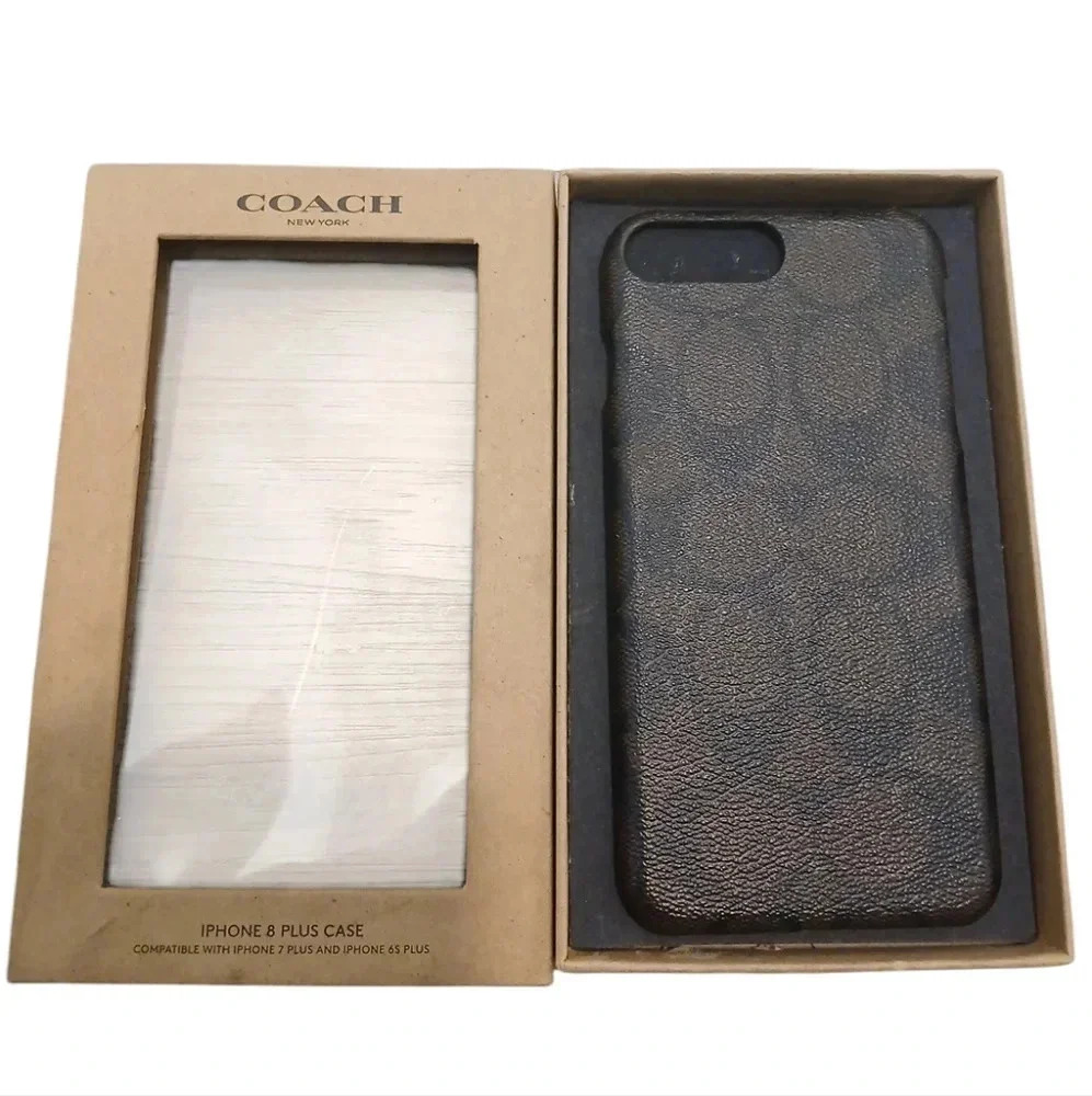 Coach IPhone 8 Plus Case With Box Compatible with IPhone 7 plus & 65 plus